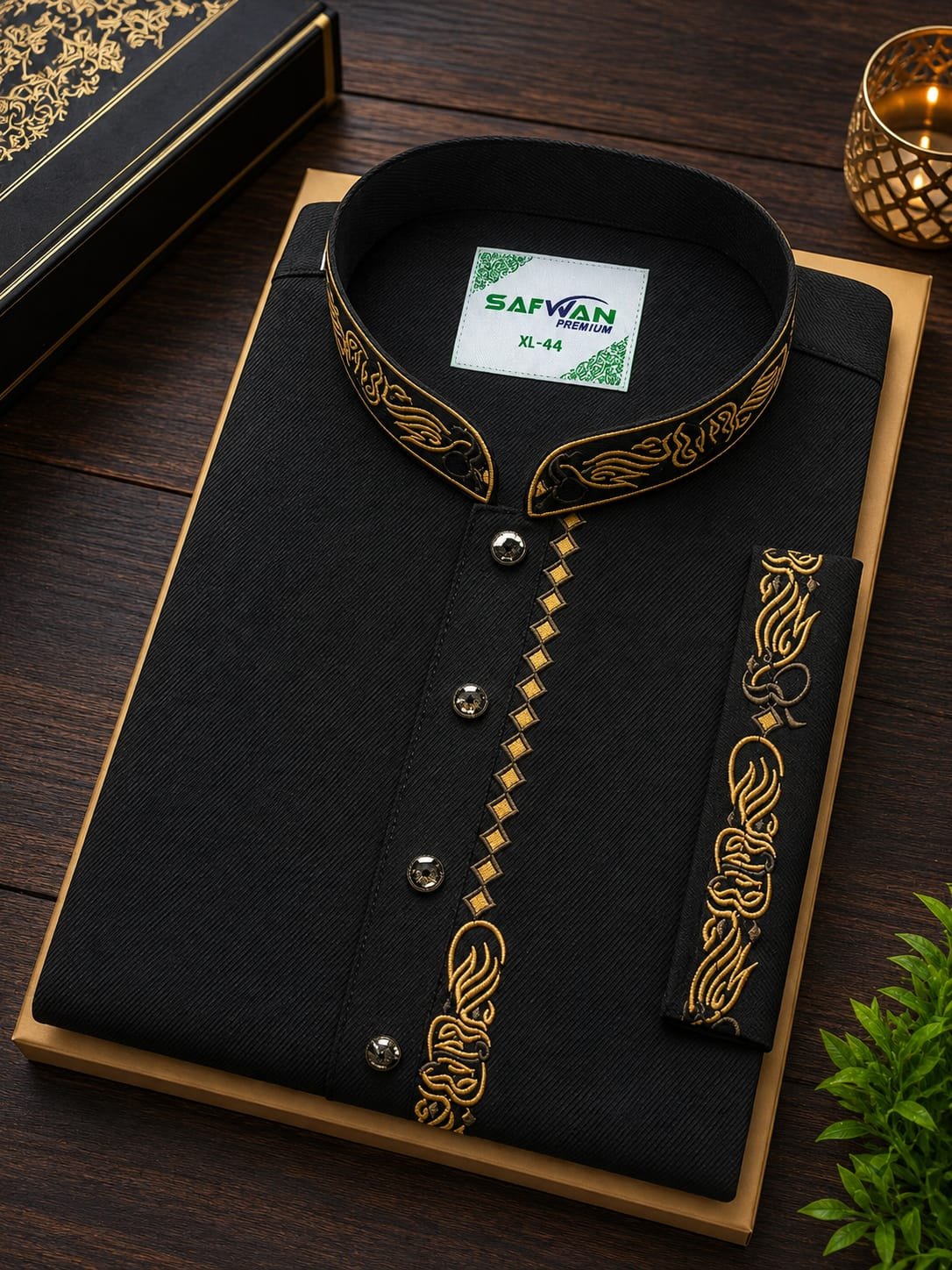 Black  Embroidery